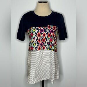Colorful Patterned Women's Top